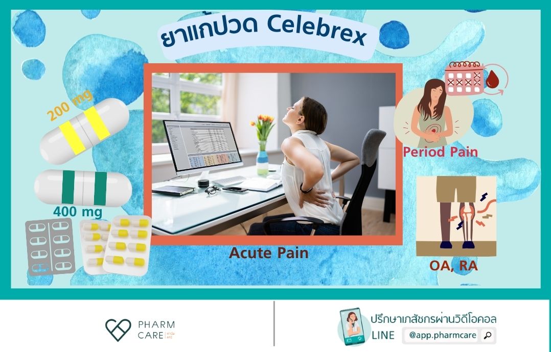 ยา Arcoxia® แตกต่างจากยาแก้ปวด หรือยา NSAIDs ทั่วไปอย่างไร